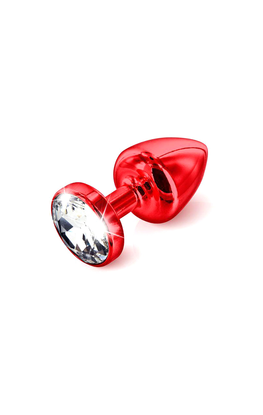 Анальная пробка - Anni Round Red, цвет: красный