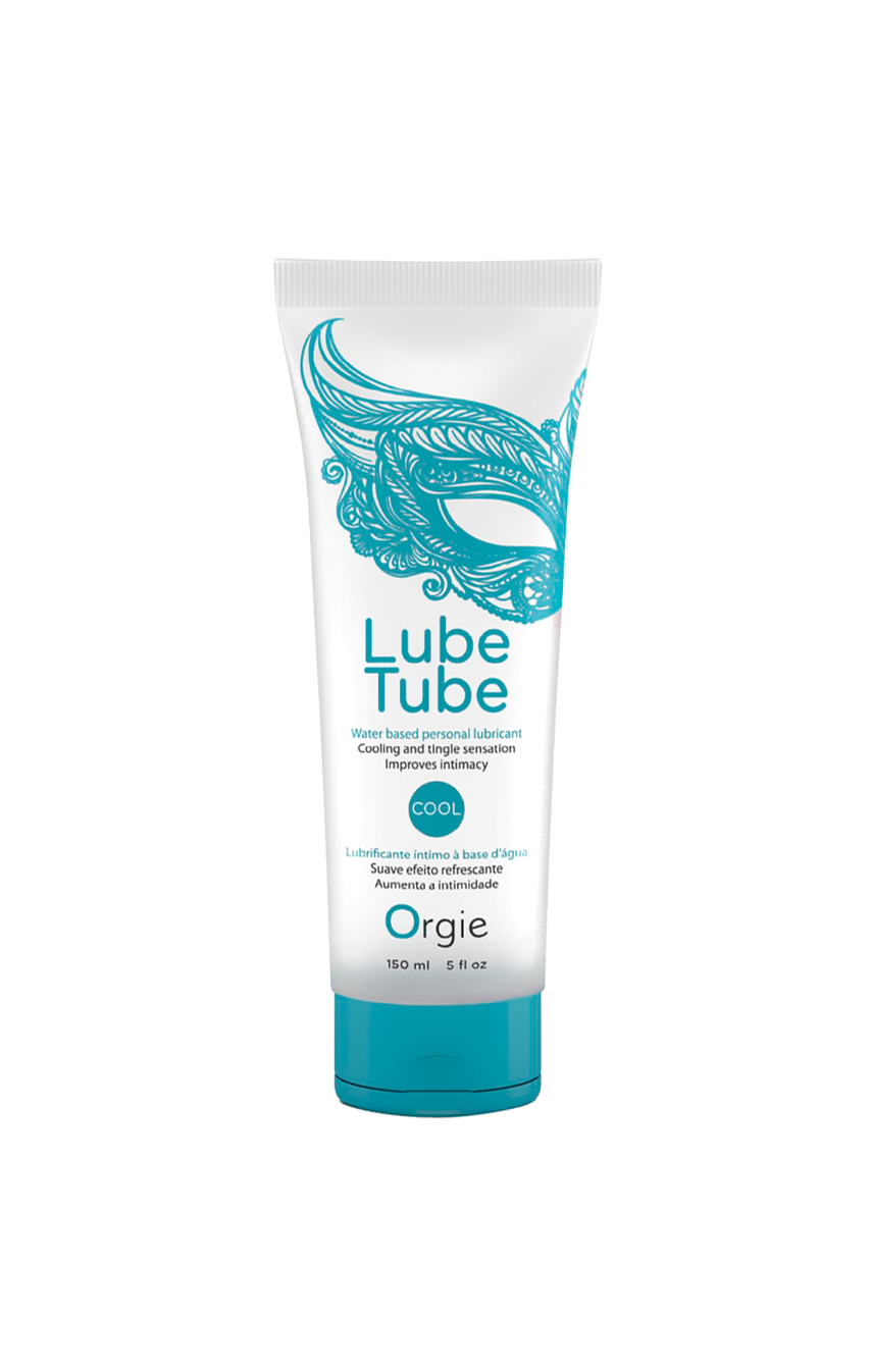 Охлаждающая смазка для секса на водной основе Lube Tube Cool Orgie