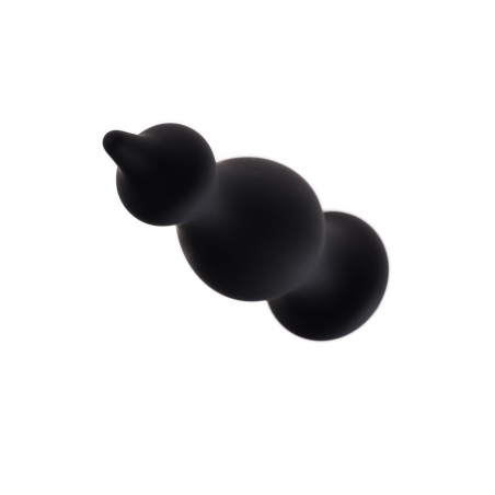 Мощные вибрации для вашего ануса - Анальная пробка с вибрацией Adrien Lastic Bullet Amuse Black 