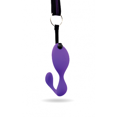 На крючке, Вибратор Adrien Lastic Mr.Hook с пультом LRS - цвет: фиолетовый