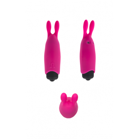 Шаловливый кролик - Минивибратор Adrien Lastic Pocket Vibe Rabbit 