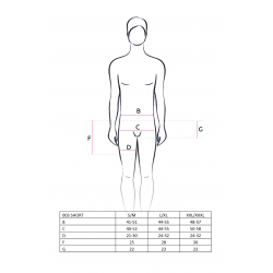 003 SHORT black - Черные и сексуальные, цвет: черный