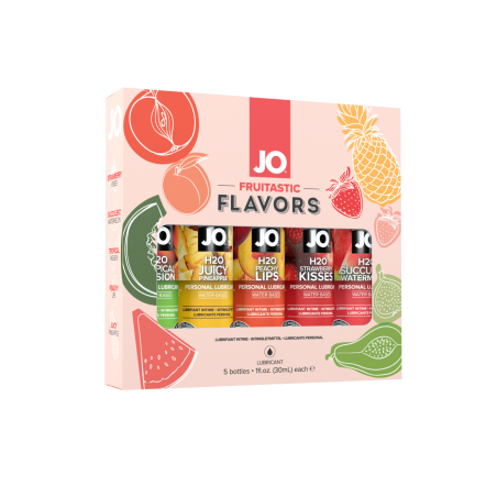 Подарочный набор System JO Limited Edition Gift Set - Fruitastic Flavors (5 х 30 мл) - Взрыв вкуса