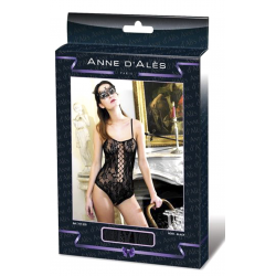 Безотказное оружие страсти - Боди сетка Anne De Ales BAROQUE Black XL//-S/M-//-M/L-// 