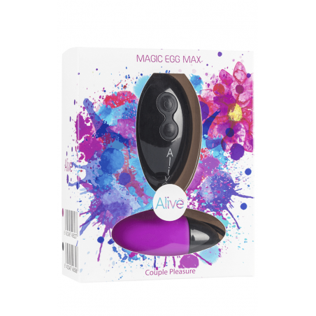 Виброяйцо Alive Magic Egg MAX Violet