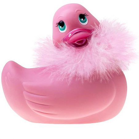 Прямиком из Парижа - Вибромассажер I Rub My Duckie - Paris Pink//Black