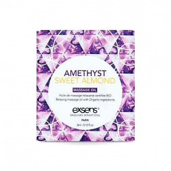 Миндальная страсть - Пробник массажного масла EXSENS Amethyst Sweet Almond 3мл 