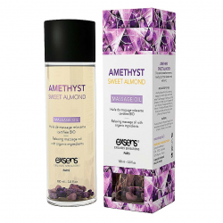 Расслабляющий массаж - Массажное масло EXSENS Amethyst Sweet Almond (расслабляющее с аметистом)100мл