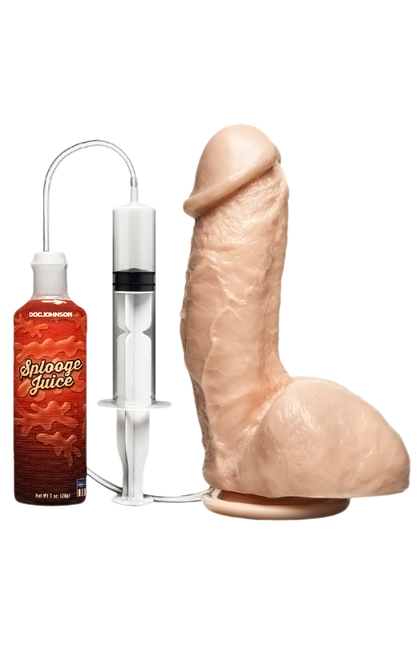 Игрушка, которая может кончить, The Amazing Squirting Realistic Cock - цвет: телесный