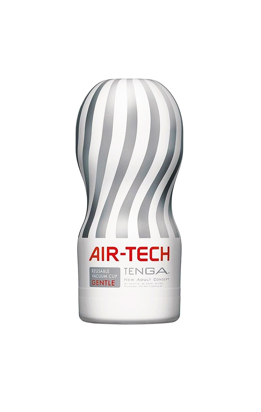 Шедевр инженерной мысли - Мастурбатор - Tenga Air-Tech Gentle, цвет: белый