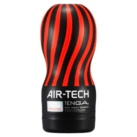 Игрушка для ярких оргазмов - Мастурбатор - Tenga Air-Tech Strong, цвет: белый