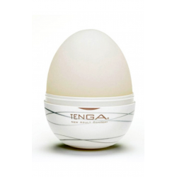 Шелковые ласки - Мастурбатор Tenga Egg Silky (Нежный Шелк), цвет: белый