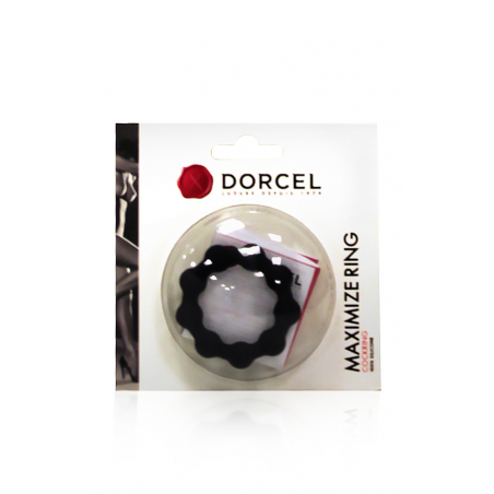 Эрекционное кольцо Dorcel Maximize Ring, цвет: черный