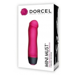 Вибратор Dorcel Mini Must, цвет: малиновый