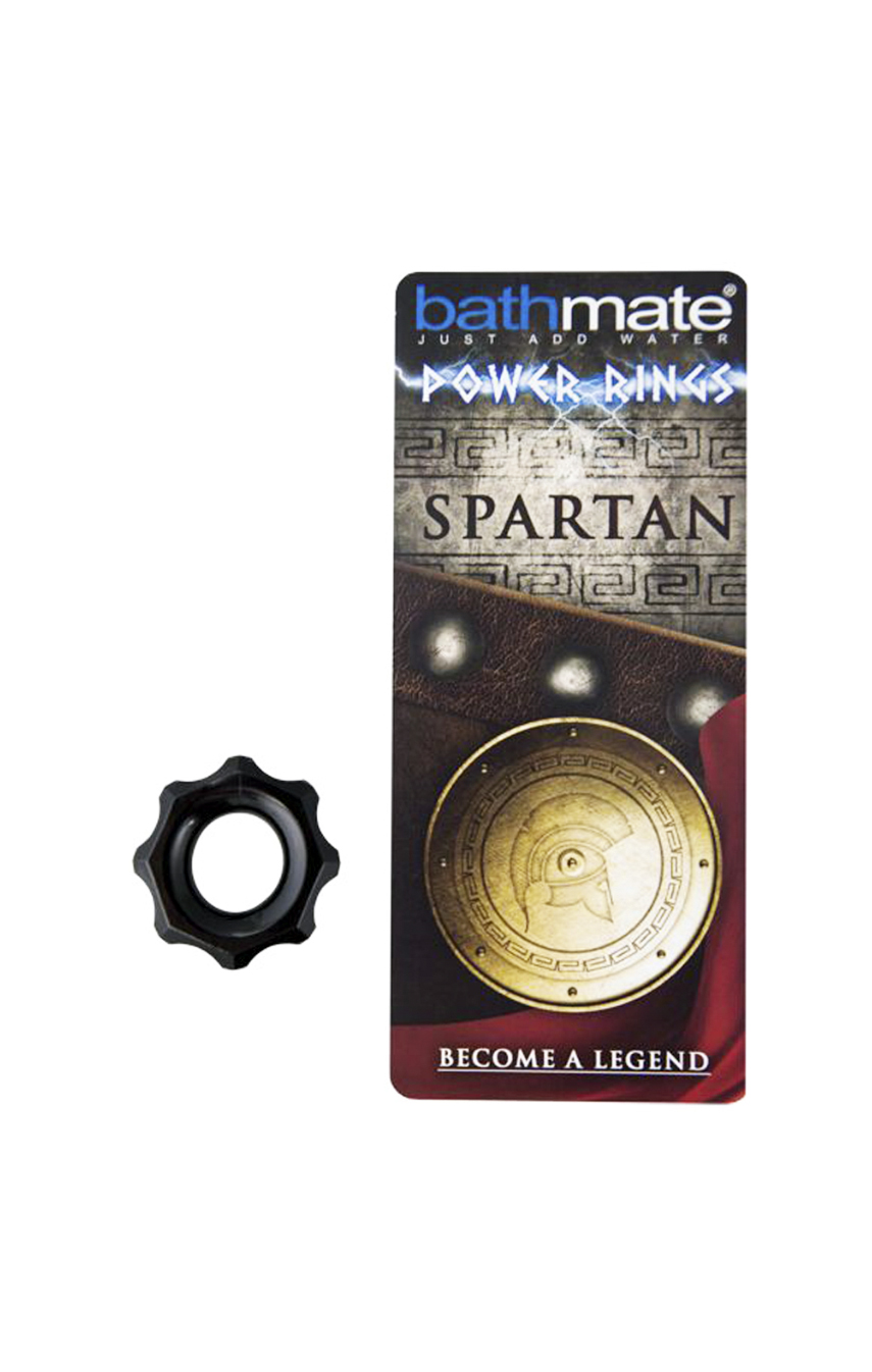 Эрекционное кольцо Bathmate Spartan, цвет: черный
