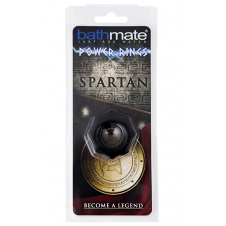 Эрекционное кольцо Bathmate Spartan, цвет: черный