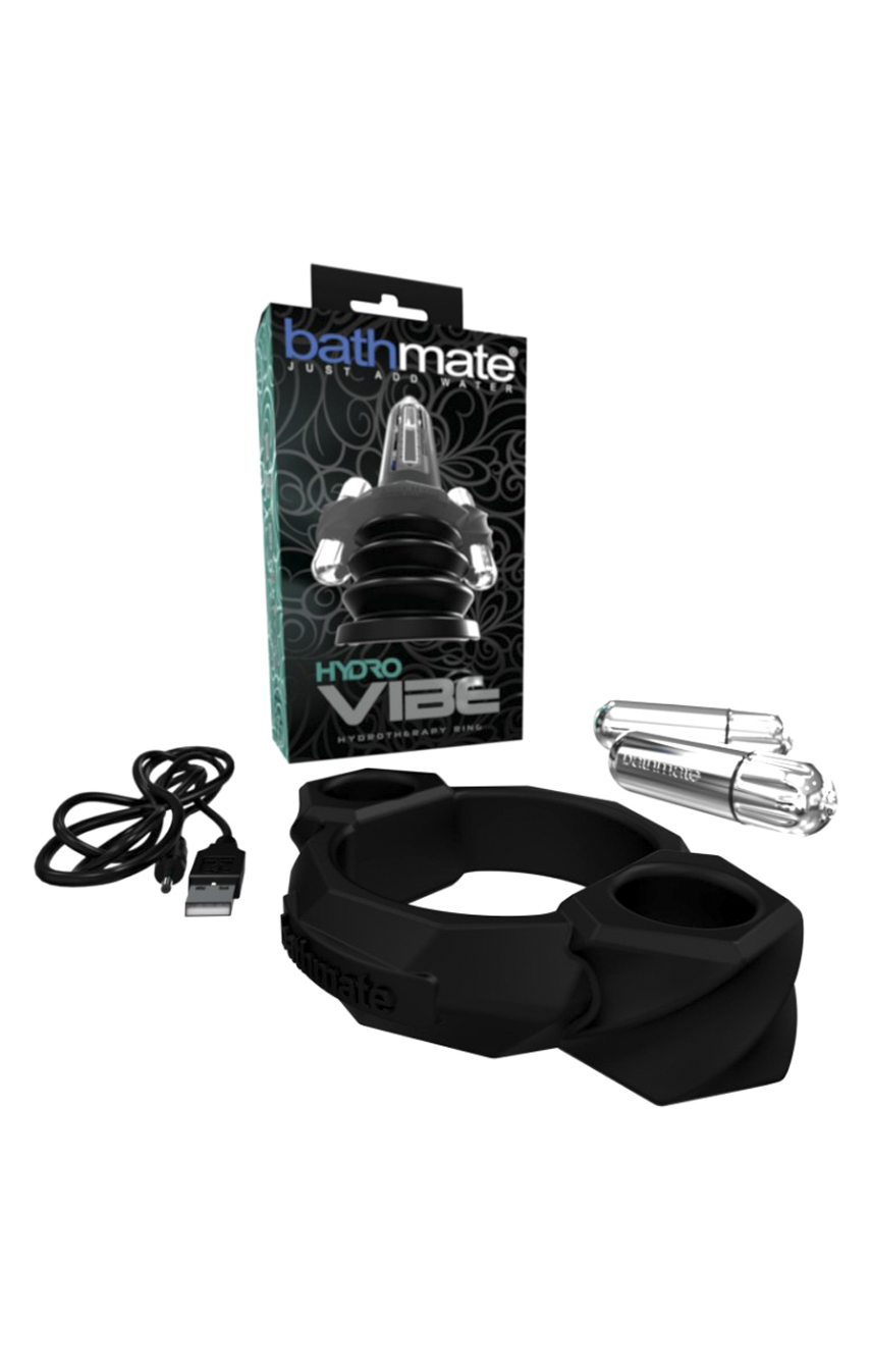 Вибрирующая эффективность - Комплект для вибротерапии Bathmate Hydro Vibe, цвет: черный 