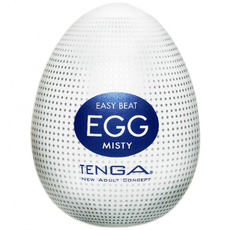 Туман наслаждения - Мастурбатор Tenga Egg Misty (Туманный), цвет: белый