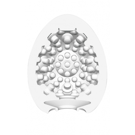 Кнопка для удовольствия - Мастурбатор Tenga Egg Clicker (Кнопка), цвет: белый
