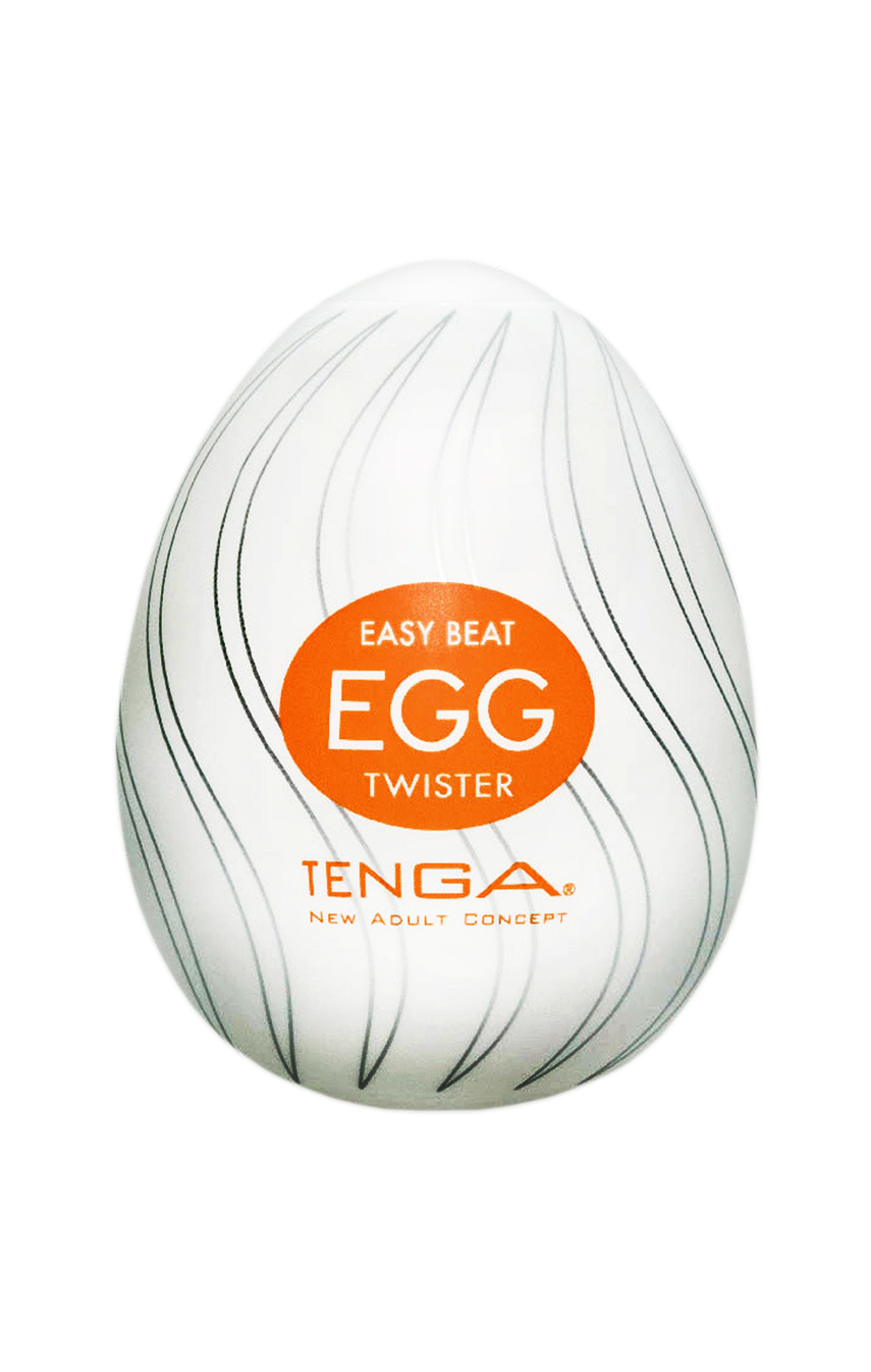 Объем и нежность - Мастурбатор Tenga Egg Twister (Твистер), цвет: белый