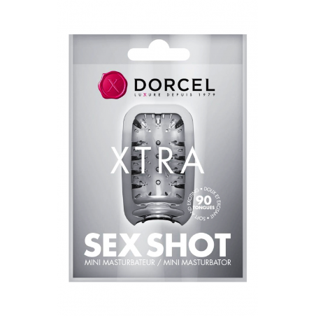 Мастурбатор Dorcel Sex Shot Xtra, цвет: прозрачный