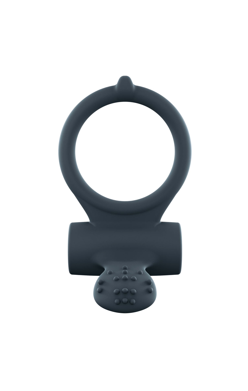 Эрекционное кольцо Dorcel Power Clit Plus, цвет: черный