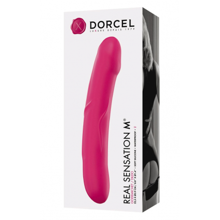 Фаллоимитатор Dorcel Real Sensation M Magenta, цвет: розовый