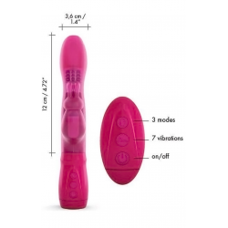 Вибратор Dorcel Furious Rabbit, цвет: розовый