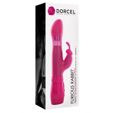 Вибратор Dorcel Furious Rabbit, цвет: розовый