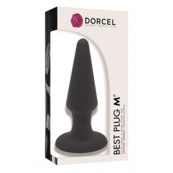 Анальная пробка Dorcel Best Plug M, цвет: черный