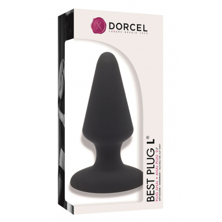 Анальная пробка Dorcel Best Plug L, цвет: черный