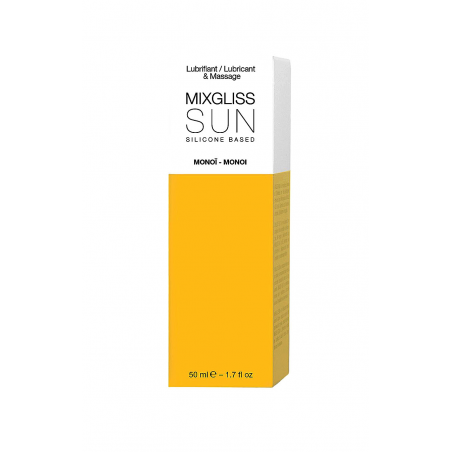 Незабываемо легкое введение - Лубрикант на силиконовой основе MixGliss SUN MONOI 50 мл