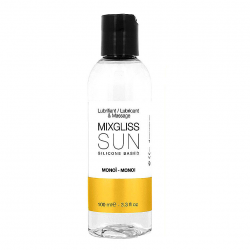 Для всех типов кожи - Лубрикант на силиконовой основе MixGliss SUN MONOI 100 мл
