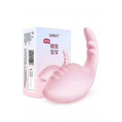 нет инфо! Вибратор-яйцо Leten Dinosaur Baby Pink, цвет: нежно-розовый