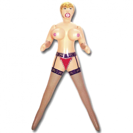 Секс в любом месте и в любое время - Надувная секс кукла - Life doll 2, цвет: телесный