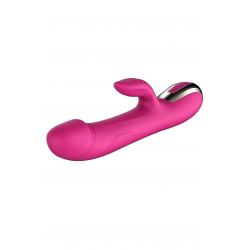 нет инфо! Вибратор-пульсатор Leten Automatical Thrusting Vibrator с подогревом, цвет: розовый