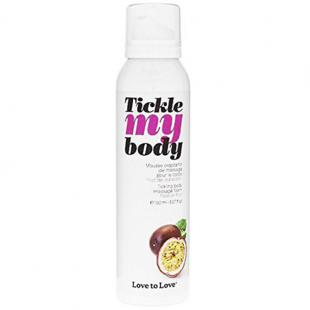 Фрукт страсти - Массажная пена Love To Love TICKLE MY BODY Passion fruit (150 мл)