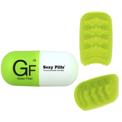 Мастурбатор Love To Love SEXY PILLS GREEN FEEZ, цвет: салатовый