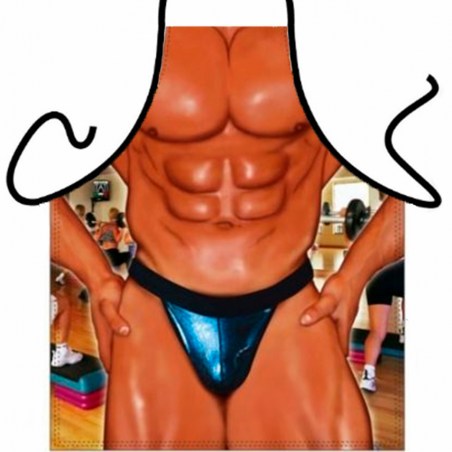 Мистер фитнес - Идеальное тело - Прикольный мужской фартук 