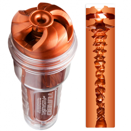 Мужской мастурбатор - Fleshlight Turbo Thrust Copper, цвет: медь