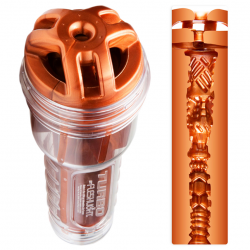 Мужской мастурбатор - Fleshlight Turbo Ignition Copper, цвет: медь