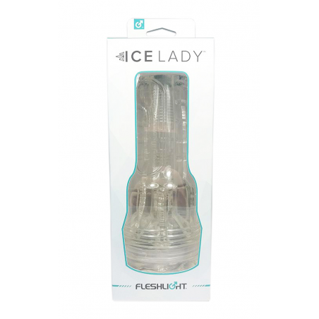 Мужской мастурбатор - Fleshlight Ice Lady Crystal, цвет: прозрачный