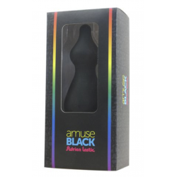 Игрушка в стиле хай-тек - Анальная пробка Adrien Lastic Amuse Big Black (L), цвет: черный