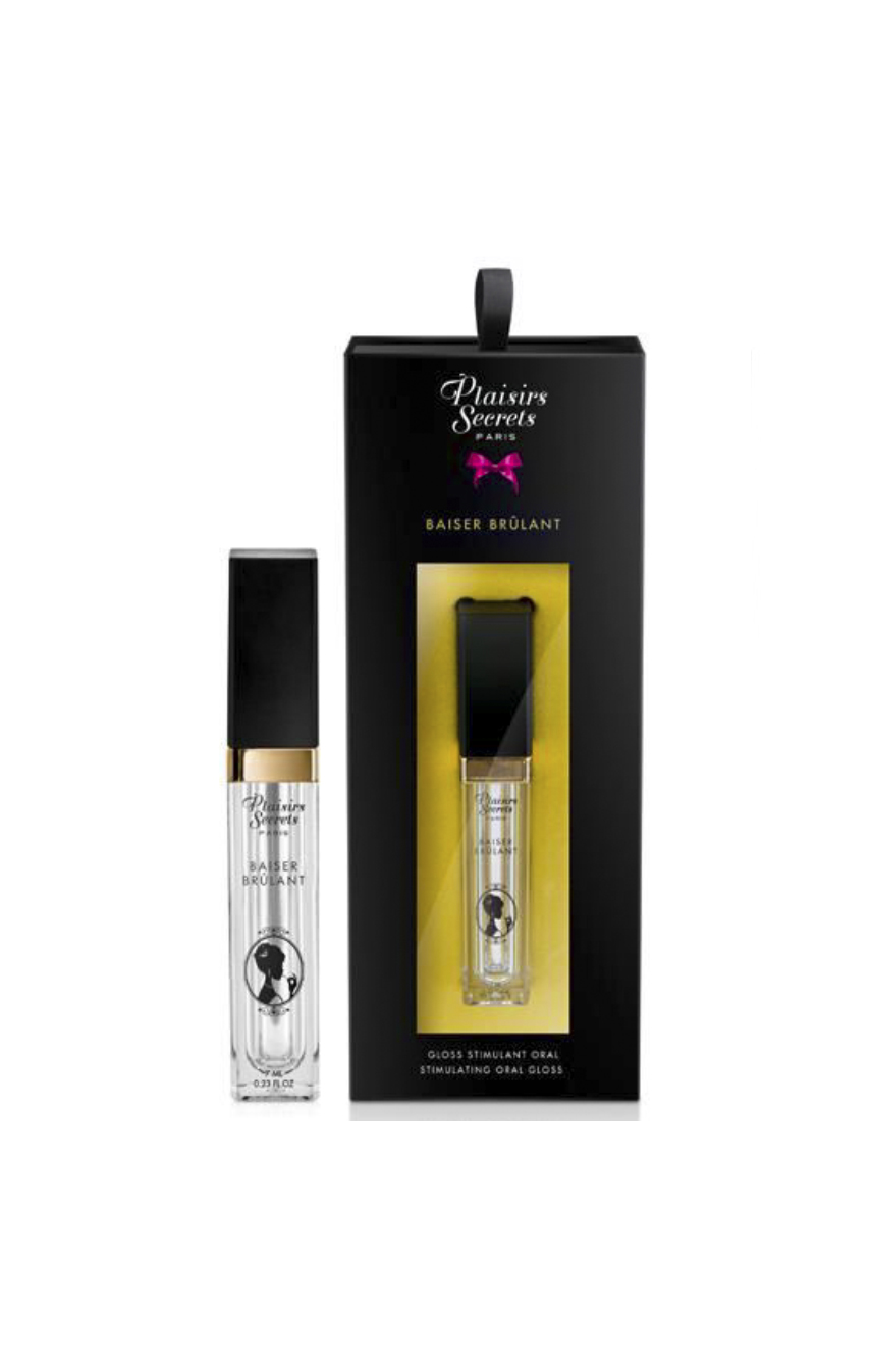 Поцелуи, пробуждающие желание - Plaisirs Secrets Stimulating Oral Gloss Baiser Brulant (7 мл)