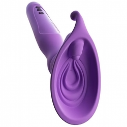 Ключ к наслаждению - Автоматическая вакуумная помпа Fantasy For Her Roto Suck-Her,цвет: фиолетовый