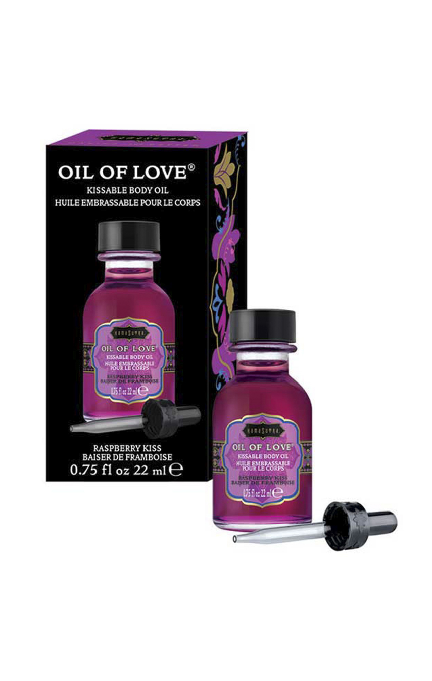 Малиновая нега - Массажное масло с ароматом малины Oil of Love 22 ml 
