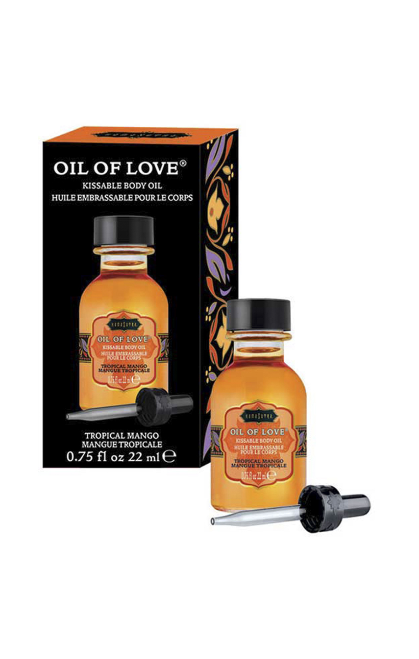 Тропические ласки - Массажное масло с ароматом тропического манго Oil of Love 22 ml 