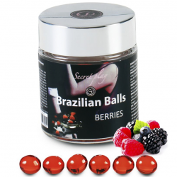 Ягодный драйв - Большой набор  шариков для массажа 6 BERRIES BRAZILIAN BALLS JAR