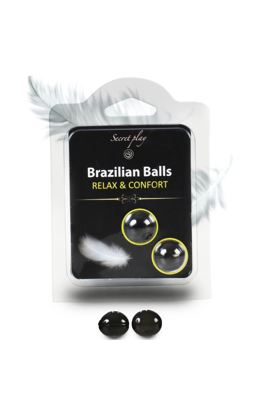 Ошеломляющий релакс - Набор шариков с массажным маслом 2 RELAX & COMFORT EFFECT BRAZILIAN BALLS SET