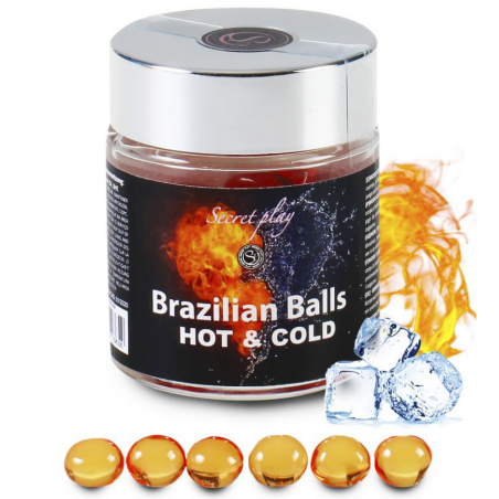 Максимальное удовольствие - Большой набор бразильских шариков 6 HOT & COLD EFFECT BRAZILIAN BALLS JA